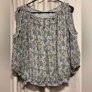 Max Studio Floral Blouse